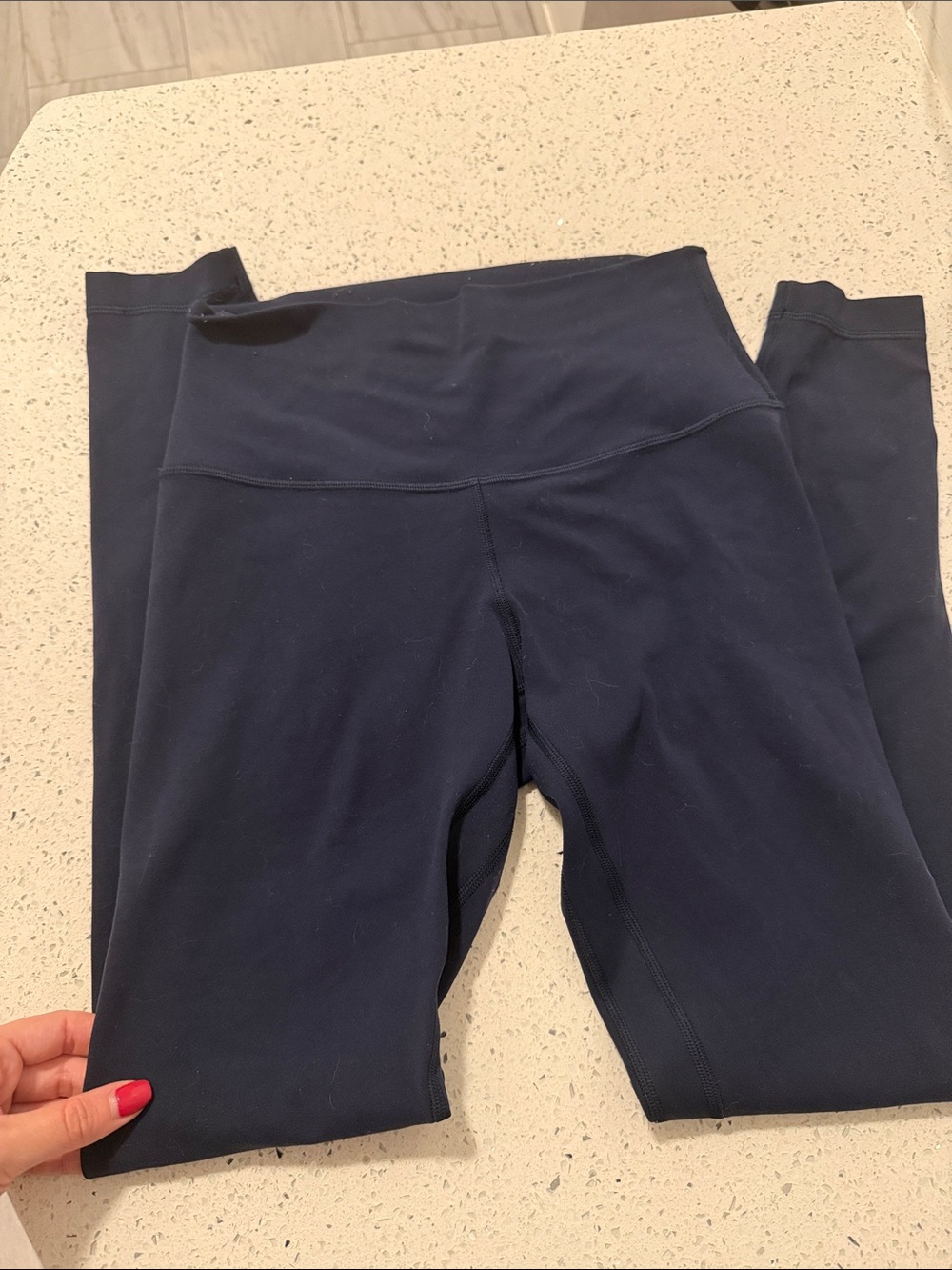 lululemon athletica Navy High-Rise Performance Leggings